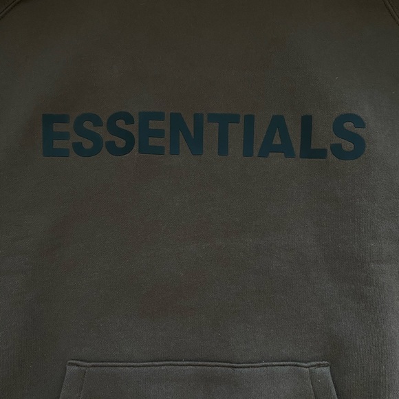 Essentials Brown Hoodie - Picture 3 of 3